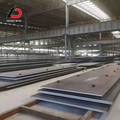 Стандартная пластина для судов AISI ASTM A36 SS400 Q235B Пластина из углеродной стали, прокатая горячим холодом