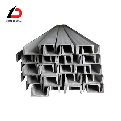 Легкая масса H C U Канал ASTM A36 Sch80 SS400 S235jr W24 X 131 Горяче прокатаная углеродистая сталь