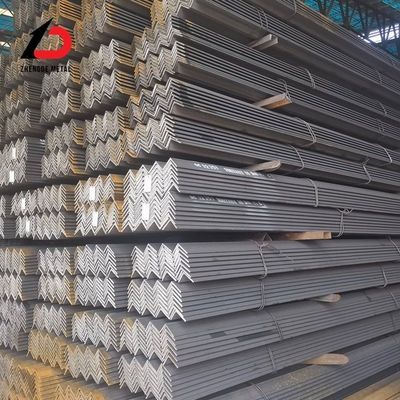 ASTM A36 A53 Q235 Q345 Углеродная равноугольная сталь оцинкованное железо L-образная мягкая стальная угловая стойка со стандартными спецификациями