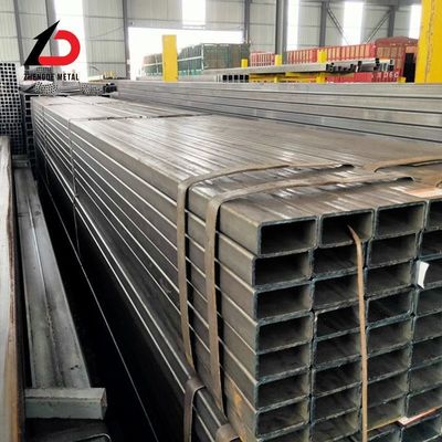 Ss400, S235jr, S235jo, S235j2 Полые трубы из углеродистой стали Ms Железные трубы Дешевая цена Черные безшивовые оцинкованные квадратные трубы из стали