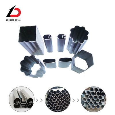 ASTM/JIS/GB/ISO Сплав сварный горячо прокатаный на заказ холодновытянутый S235jr Q345 Шестоугольный Пентагон треугольник специальной формы полые углеродные трубы специальной формы стальные трубы