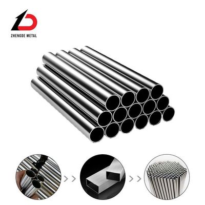 ASTM AISI 201 304/304L 316/316L 310S 309S 409 904 430 Круглые и квадратные трубы из нержавеющей стали с фабричной ценой прямой продажи