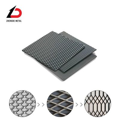 0.1mm-30mm Мягкая стальная расширенная сетка Расширенная металлическая сетка