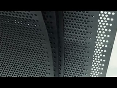 Металлическая перфорированная сетка на заказ Нержавеющая сталь Алюминий Медь Латунь Цвета